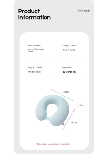Soğuk Buz Ipek Tipi Yastık (Yurt Dışından) indirimleri