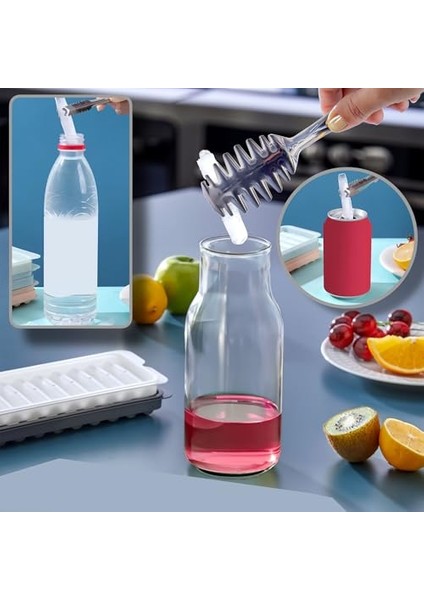 Buz Kalıbı, 11 Bölmeli, Uzun Buz Tepsisi, Matara ve Su Şişeleri Için (Yurt Dışından) fiyatları
