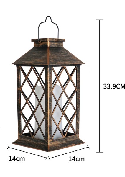 Retro Açık Kamp Işıkları Güneş Mumları Rüzgar Işıkları Bahçe Çim Villa Dekoratif Peyzaj (Yurt Dışından) fırsatları