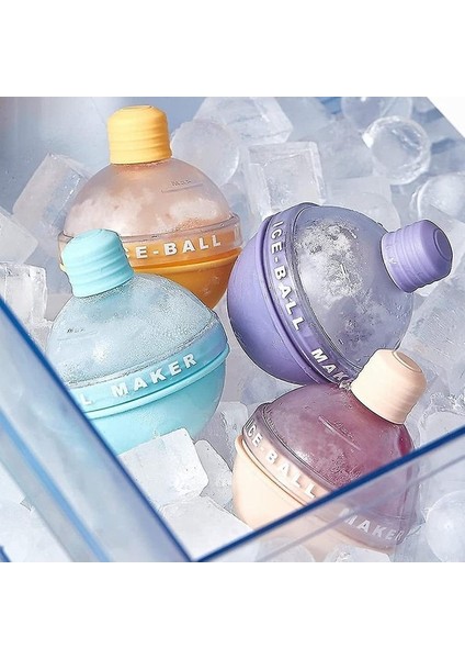 4 Paket Buz Topu Üreticisi, Buz Kalıbı, Silikon Buz Küpü Tepsisi, ve Kokteyller Için Küre Buz Kalıbı (Yurt Dışından) modelleri