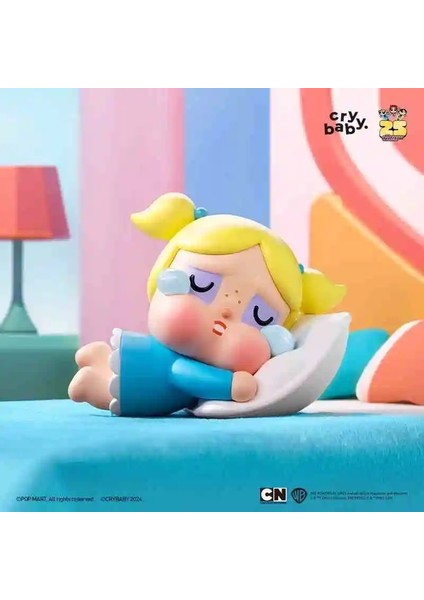 Pop Mart Crybaby x Power Kızlar Serisi Kutu Oyuncaklar Tahmin Tag Gizem Kutusu Mistery Caixa Aksiyon Figürü Şaşırtıcı Sevimli Model Renk: Uyku Kacığı (Yurt Dışından)