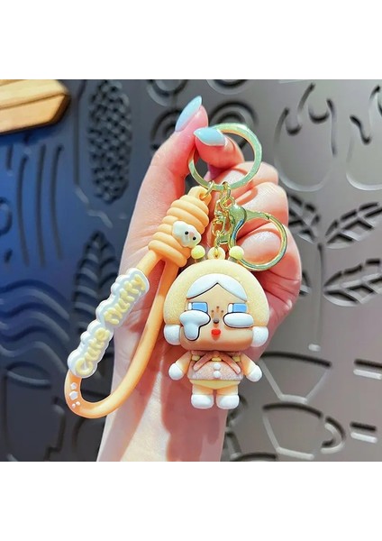 Yeni Kawaii Crybaby Peluş Peluş Anahtarlık Kolye Anime Dıy Sırt Çantası Dekorasyon Araba Zinciri Karikatür Sevimli Action Bebek Kız Hediye Kol: F (Yurt Dışından)