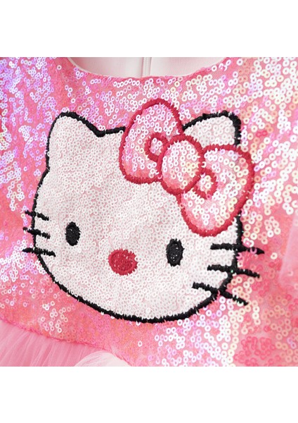Hello Kitty Pullu Kız Abiye
