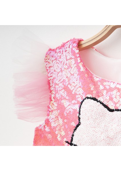 Hello Kitty Pullu Kız Abiye