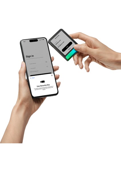Flex Oksit Yeşili Kripto Donanım Cüzdanı + Kurtarma Anahtarı modelleri