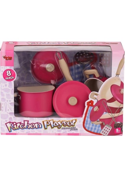 Bfs 1818-6A Emaye Tencere 8 Parça -Vardem Oyuncak fiyatları