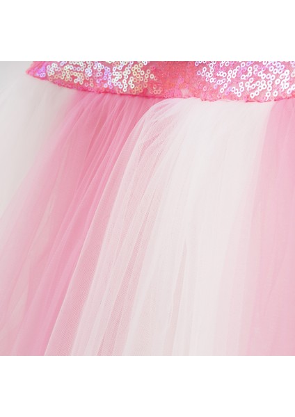 Hello Kitty Pullu Kız Abiye modelleri