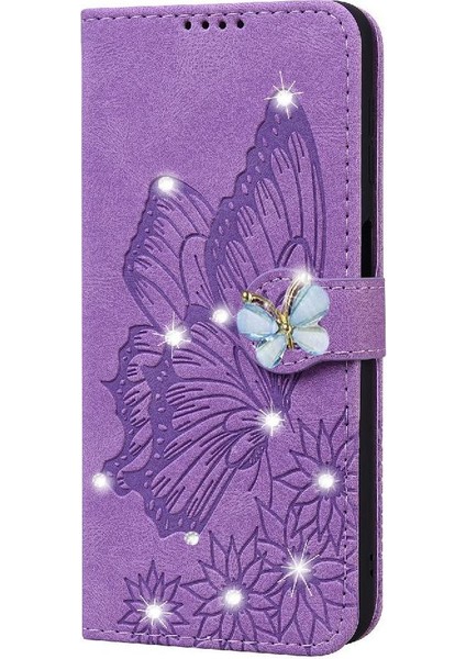 Elmas ile Redmi Not 14 Pro 4g Büyük Kelebek Için Flip Case (Yurt Dışından) fiyatları