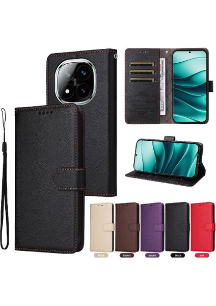 Redmi Note 14 Pro 5g Crad Yuvası Manyetik Araç Montajı Için Flip Case (Yurt Dışından) modelleri