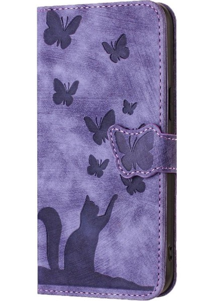 Redmi Not Için Flip Case 14 Pro 4g Kabartmalı Kelebek Kedi Kartı (Yurt Dışından) fırsatları