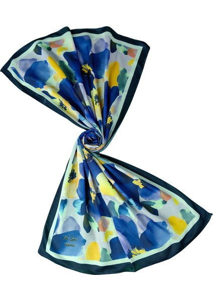 Vav Ipek Soft Pamuk Şal 75X190 cm - Çiçek Desenli fiyatları