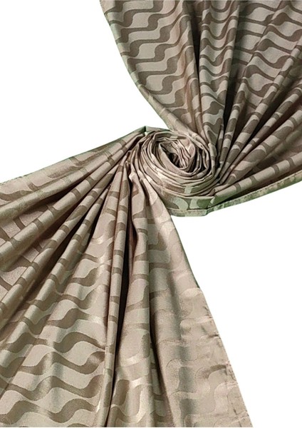 Ipeksi Dokulu Jakarlı Su Yolu Desenli Şal 75X190 cm fiyatları