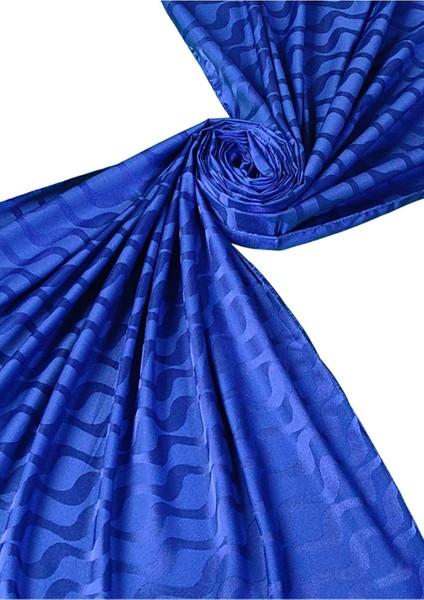 Ipeksi Dokulu Jakarlı Su Yolu Desenli Şal 75X190 cm fiyatları