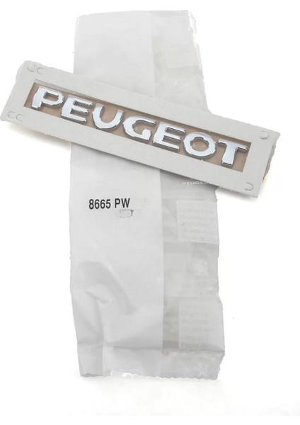 Bıtapart Bagaj Yazısı (Peugeot) 8665.PW 207