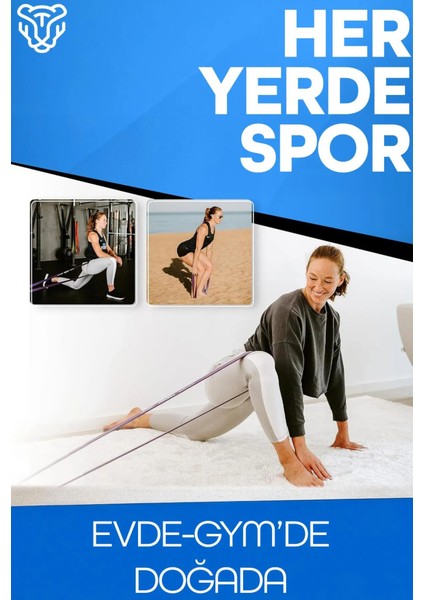 35 kg Mor Barfiks Direnç Lastiği – Extra Sert Gym Pilates Fitness Kas Geliştirme Bandı fırsatları