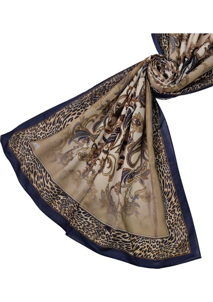 Enba Etnik Desenli Soft Pamuklu Şal 75X190 cm