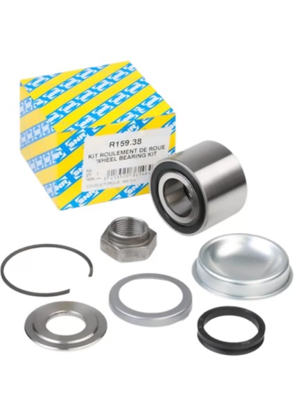 Arka Aks Rulmanı Set (Keçeli Kapaklı) 3748.39 106 206 306 Saxo Xsara