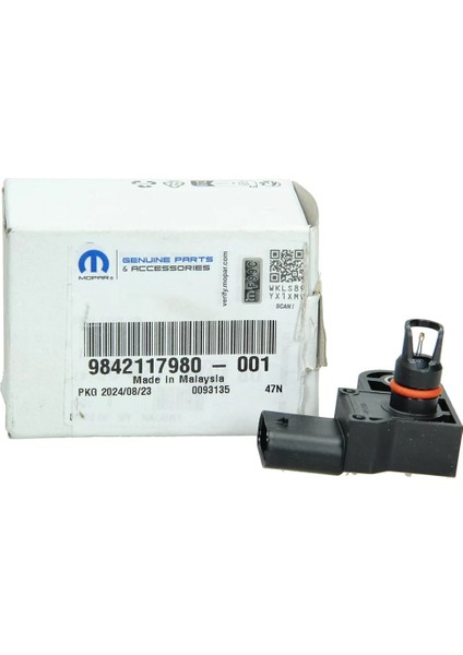 Emme Manifold Basınç Sensörü Map 9842117980 208 301 308 Berlingo C3C4C5 DS3DS4DS7 Partner Rifter