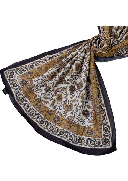 Enba Etnik Desenli Soft Pamuklu Şal 75X190 cm