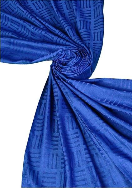 Ipeksi Dokulu Jakarlı Geometrik Desenli Şal 75X190 cm fiyatları