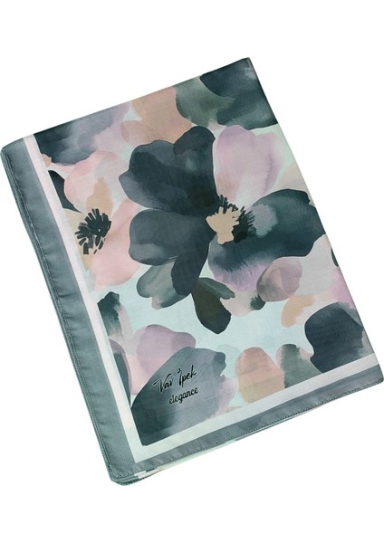 Vav Ipek Soft Pamuk Şal 75X190 cm - Çiçek Desenli modelleri