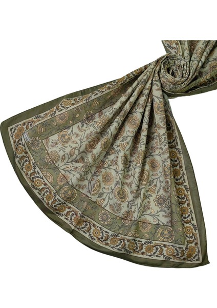 Enba Etnik Desenli Soft Pamuklu Şal 75X190 cm