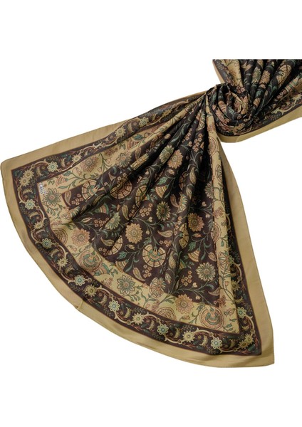 Enba Etnik Desenli Soft Pamuklu Şal 75X190 cm