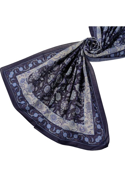 Enba Etnik Desenli Soft Pamuklu Şal 75X190 cm