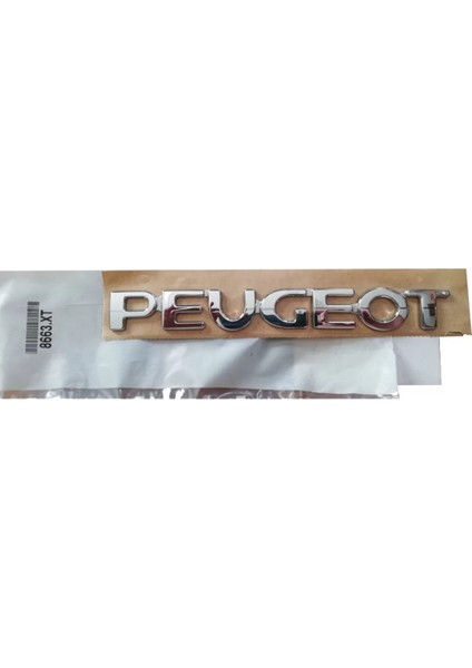 Bıtapart Bagaj Yazısı (Peugeot) 8663.XT 106 206 306 406