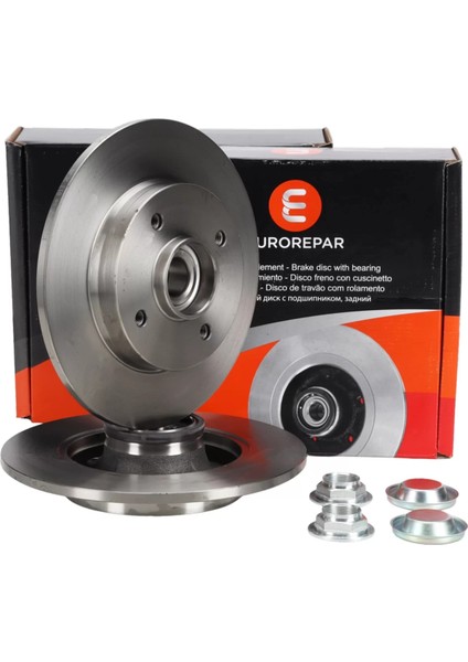 Arka Fren Diski (Aynası) Rulmanlı (Takım) 4249.19 2008 207 208 307 C3 C4 Ds3