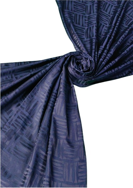 Ipeksi Dokulu Jakarlı Geometrik Desenli Şal 75X190 cm fiyatları