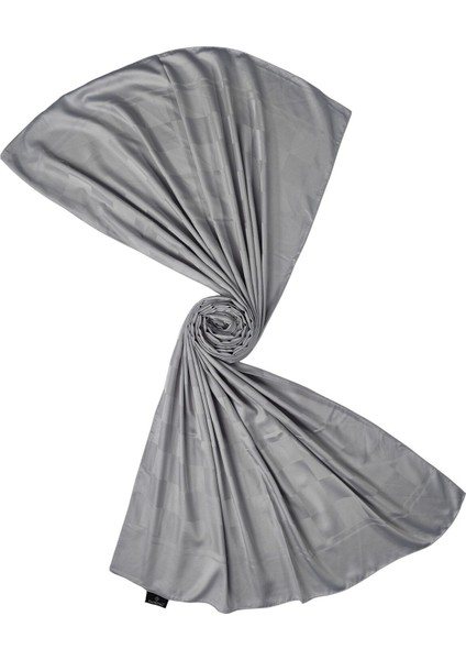 Emproyal Silver Jakar Dama Desenli Şal 75X190 cm fırsatları