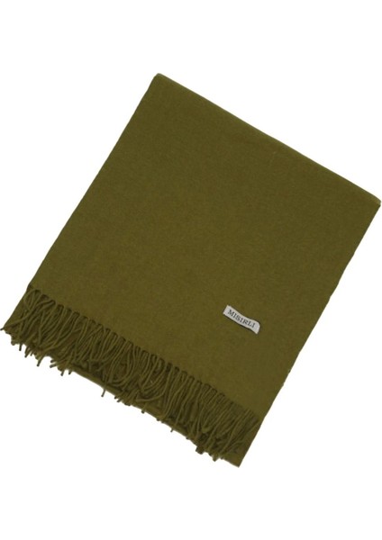 Mısırlı Eşarpları Düz Renk Yün Şal