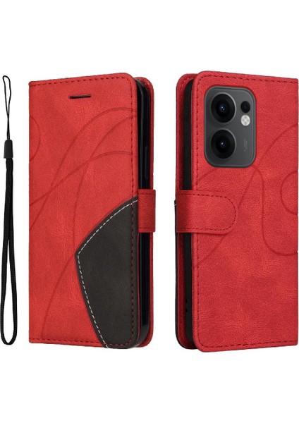 Kart Yuvası Ile Oppo Reno 13F Deri Cüzdan Flip Folio Kitap Için Flip Case (Yurt Dışından) fiyatları