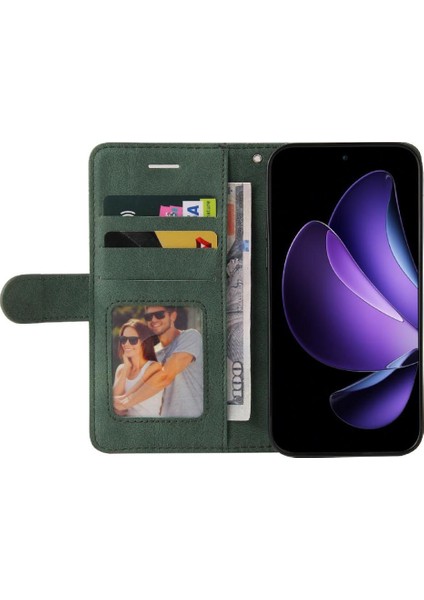 Kart Yuvası Ile Oppo Reno 13F Deri Cüzdan Flip Folio Kitap Için Flip Case (Yurt Dışından) modelleri
