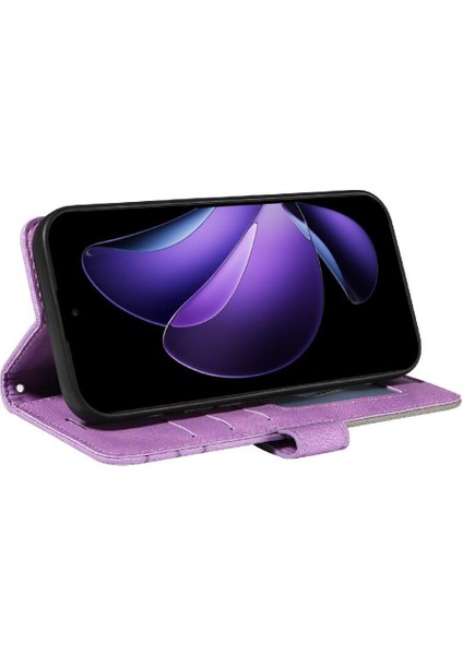 Kart Yuvası Ile Oppo Reno 13F Deri Cüzdan Flip Folio Kitap Için Flip Case (Yurt Dışından) modelleri