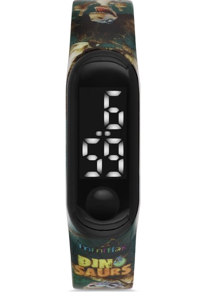 Dinozor MFD6001 Renkli Bileklik LED Çocuk Saati
