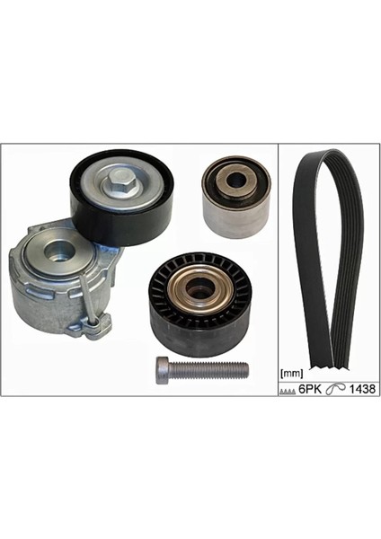 V Kayış Seti 1613845780 Berlingo Partner