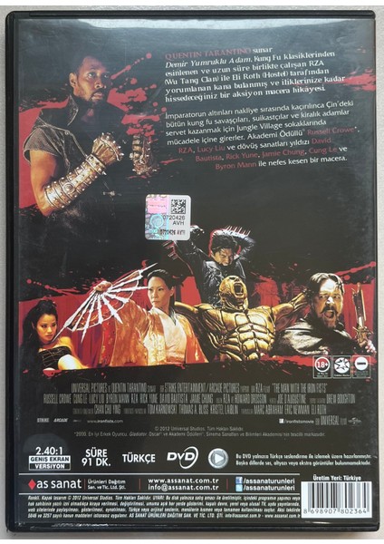 Demir Yumruklu Adam DVD (Orijinal Dönem Baskı Dvd) fiyatları