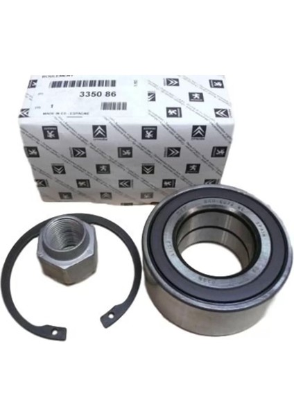 Ön Aks Rulmanı Abs'li 3350.86 2008 207 208 301 Celysee C2 C3 C4 Ds3