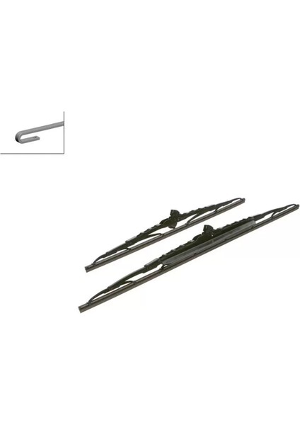 Ön Silecek Süpürgesi Takım 600+450MM 6423.L6 C2 C3