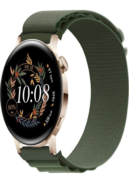 Huawei Watch Gt3 42MM Akıllı Saat Uyumlu Kordon Alpine Loop Döngü Spor Kayış