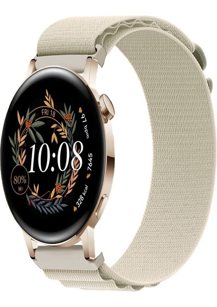 Huawei Watch Gt3 42MM Akıllı Saat Uyumlu Kordon Alpine Loop Döngü Spor Kayış