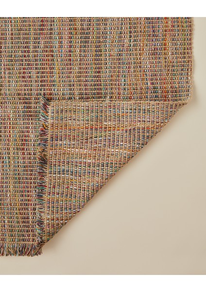 Leona Dekoratif Jüt Kilim 120X180 cm Multicolor