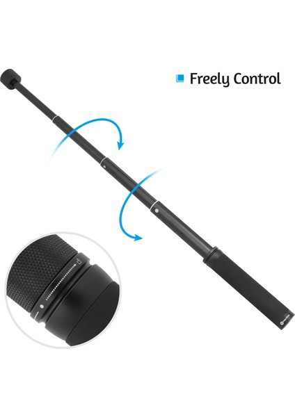 Zuomee Feiyu V3 El Stabilizatörü Uzatma Direği 1/4 Inç Vida Tekerlekli 52.8cm Uzunluklu (Yurt Dışından) indirimleri