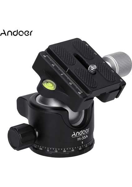 Zuomee H-35A Panorama Toplu Ayaklı Tripod Montaj Adaptörü Düşük Ağırlık Merkezi Maksimum 15 kg Yük Kapasitesi (Yurt Dışından)
