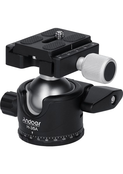 Zuomee H-35A Panorama Toplu Ayaklı Tripod Montaj Adaptörü Düşük Ağırlık Merkezi Maksimum 15 kg Yük Kapasitesi (Yurt Dışından) fiyatları