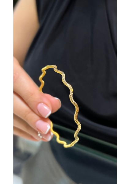 9 gr (GRAM) Yatırımlık Işçiliksiz Cam Kırığı Ajda Bilezik 22 Ayar Altın fiyatları