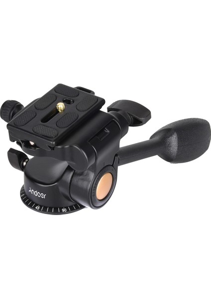 Zuomee Q08 Video Tripod Topu Başlığı 3 Yönlü Sıvı Başlığı Hızlı Çıkarma Plakası (Yurt Dışından) fiyatları