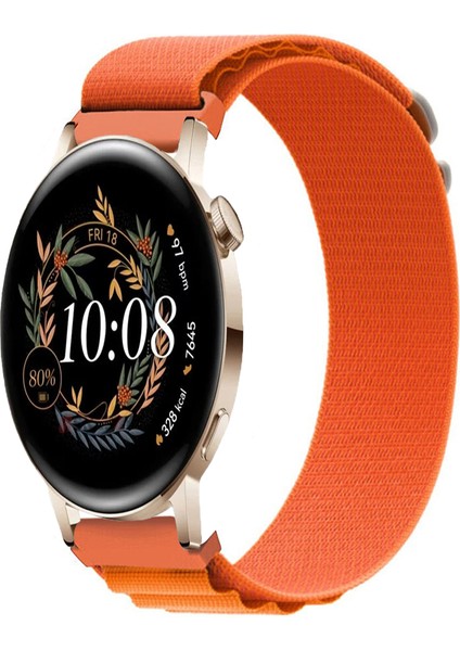 Huawei Watch Gt3 42MM Akıllı Saat Uyumlu Kordon Alpine Loop Döngü Spor Kayış